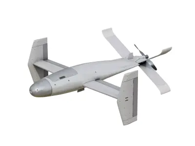 Merops Counter-Drone Low-poly 3D model