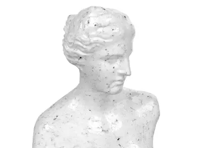 Aphrodite Statue 3D model