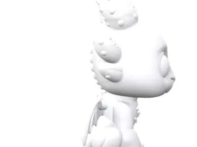 Funko FanArt for How to Train Your Dragon - Toothless 3D print model