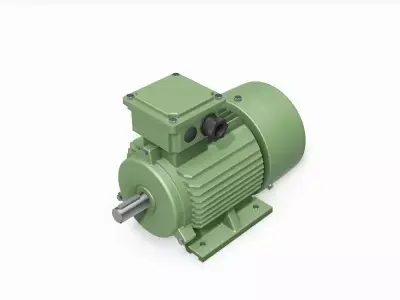 90L B3 Top IEC electric motor - 3D CAD model 3D model