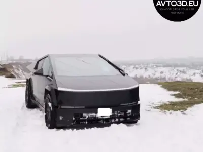 Front body kit for Tesla Cybertruck 3D print model