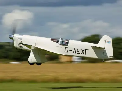 Percival Mew Gull 3D model purchase