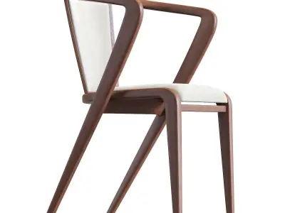 Roots chair Free 3D model