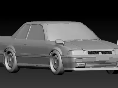 Honda Prelude 3D Print Model 3D print model