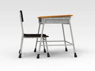 Writing Desk 3D model