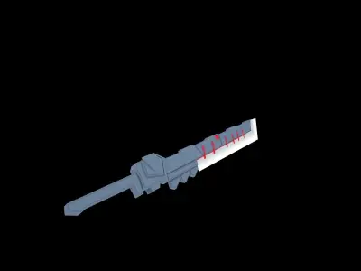 Cyber Sword 3D model