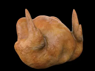 Fried Chicken  3D model