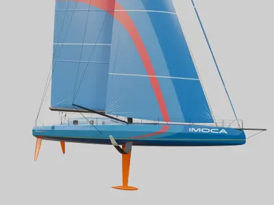 Imoca Class 3D model
