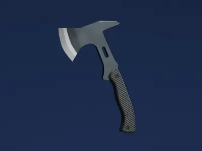 Knives Package Low-poly 3D model