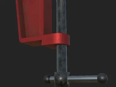 Damaged Vice Low-poly 3D model