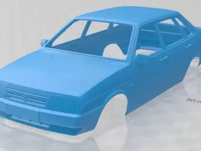VAZ Lada 21099 1990 Printable Body Car 3D print model