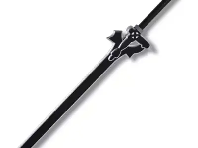 Kirito Sword Low-poly 3D model