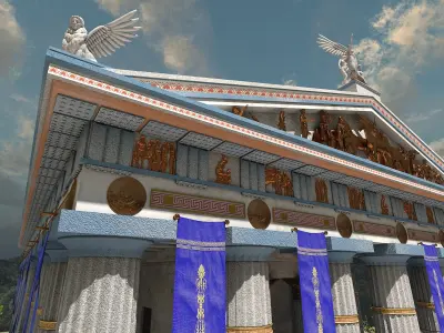  Temple of Zeus at Olympia 