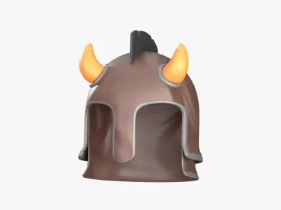 Ancient Helmet 3D Illustration 3D model get