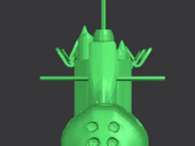 North Korea Sinpo-C aka Mod Romeo SSB Hero Kim Kun Ok 3D print model