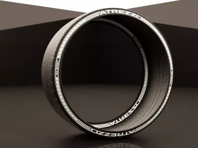 race car tyre 3D model