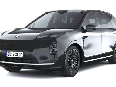 NIO ES8 2026 3D model