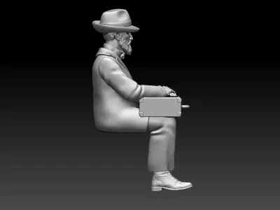 PASSENGER 3D print model 6