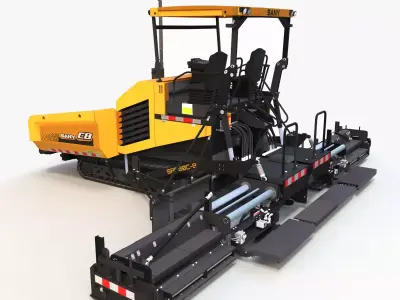  Asphalt Paver 3D model