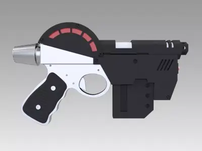 Lawgiver Judge Dredd pistol 3D model