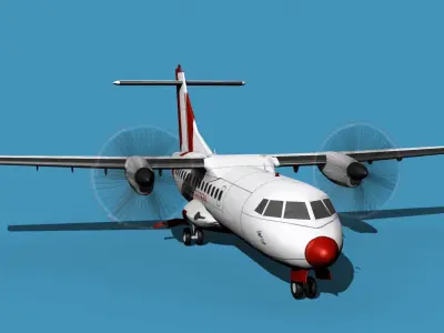 ATR-42-320 Guardia Coastiera 3D model