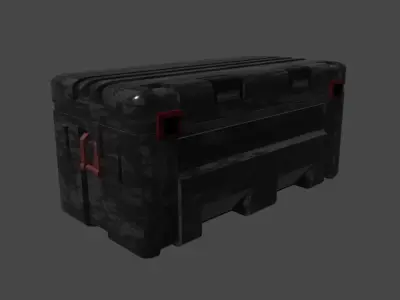 Military Crate 3d model Free 3D model