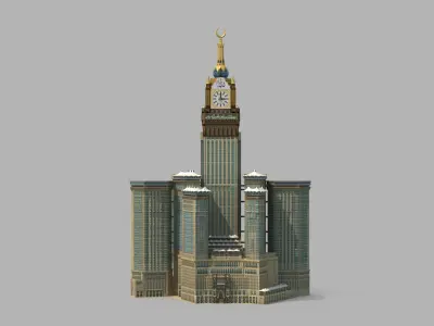 Abraj Al Bait  purchase 3D model