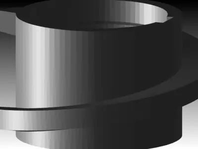 Worm Screw 2 Free 3D model
