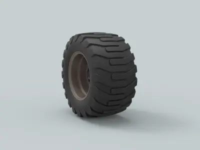 Offroad wheel 23 3D model