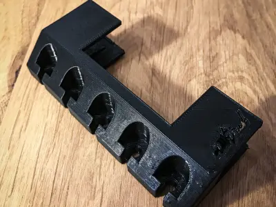 Cable-Holder plastic part 3D print model