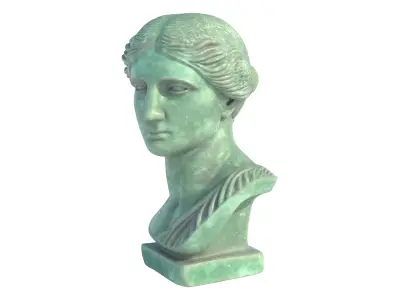venus bust Low-poly 3D model