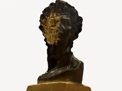 3D Ready to Use High Poly Real World Sculpt Model with Texture 3D model