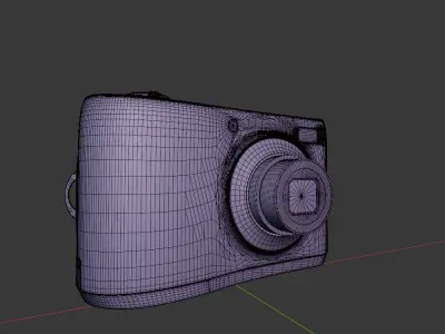 nikon camera 3D model