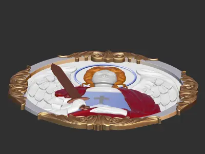 ANGEL WITH SWORD 3D print model