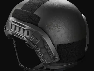 Nexus SF M3 Tactical Helmet LowPoly Low-poly 3D model