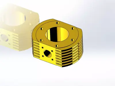 dik stirling motor 3D model