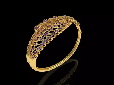 Art Deco Bracelet 37 3D print model