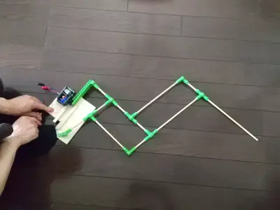 Connectors for link mechanism Free 3D print model