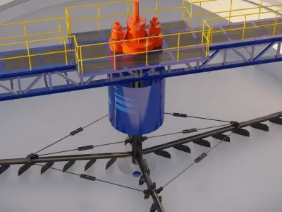 thickener 3D Model 3D model purchase
