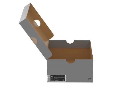 Jordan Box PBR 02 Low-poly 3D model