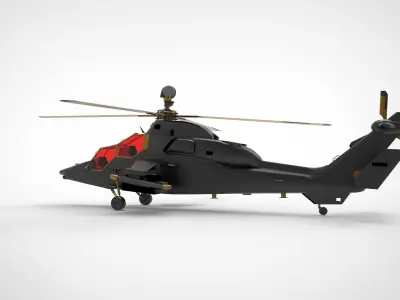 Eurocopter Tiger 3D model by Hafcoy