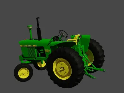 John Deere 3020 3010 Synchroshift 3D model