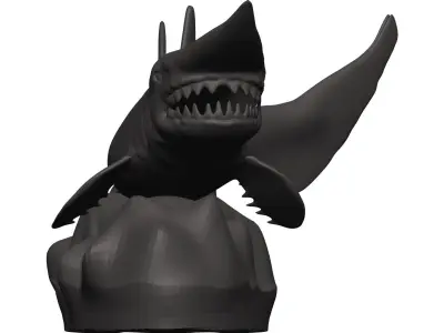 Goblin Shark 3D model