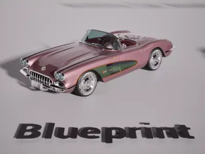 ArchViz Car Assets P10 - Unreal Engine 5 3D model