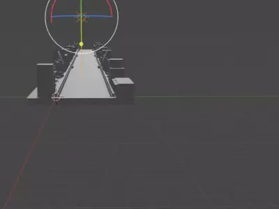 RUN PATH Free 3D model