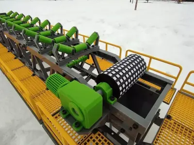 Conveyor 3d Print Ready Model 3D print model