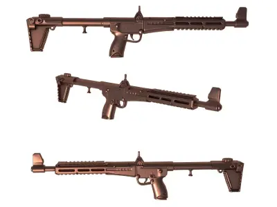 Kel-Tec Gen2 Sub2000 3D print model