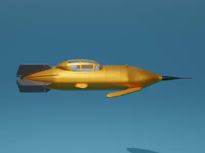 aircraft 2 3D model