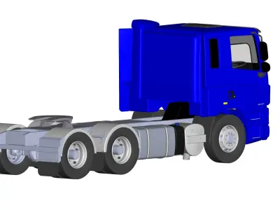 DAF CF truck 3D model