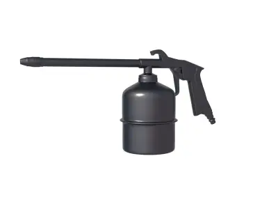 Pneumatic Tar -  Sandblaster Gravity Feed Blaster - Paint spray 3D print model